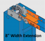 RAV 10000 2Post  Width Extension